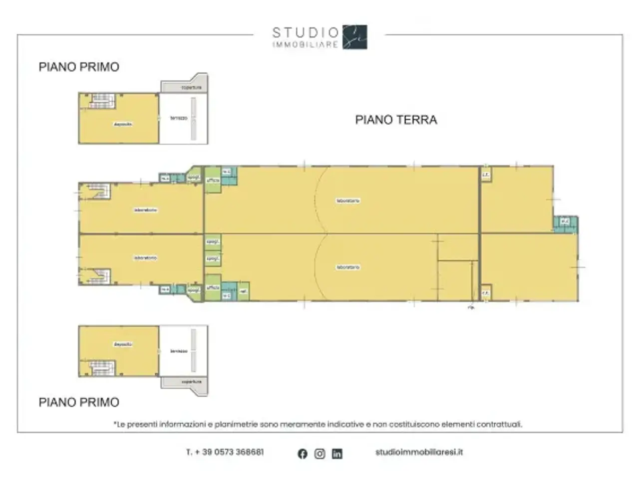 Capannone in Via Larga, Quarrata, {3} - Planimetria 1