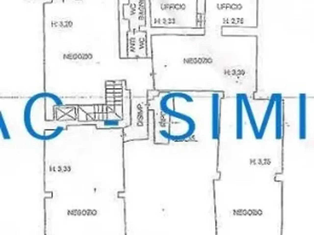 Negozio in Lungarno Guicciardini 21, Firenze, {3} - Planimetria 1