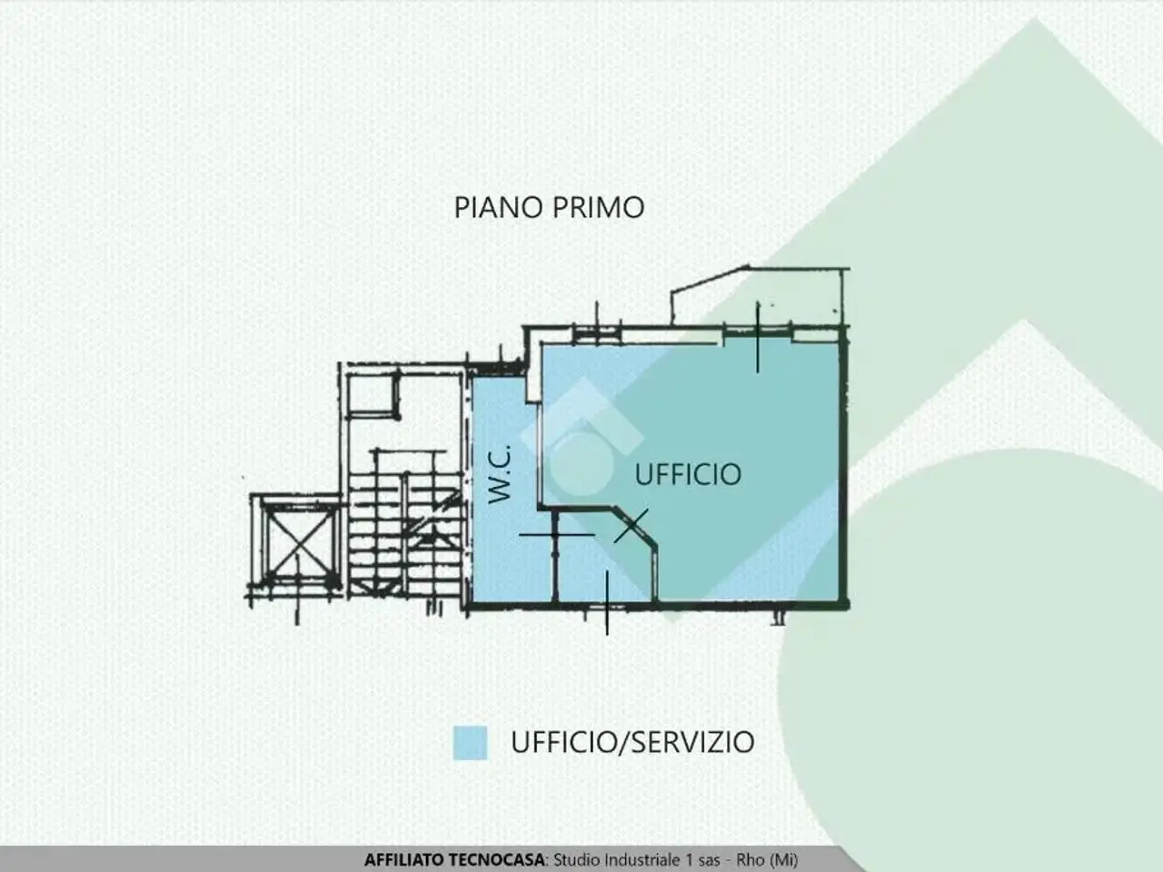 Ufficio in Corso Europa 209, Rho, {3} - Planimetria 1