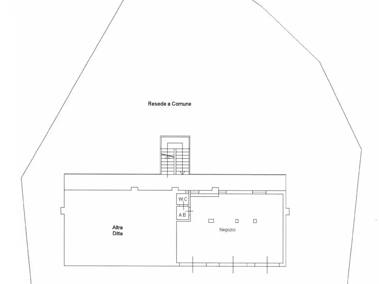 Negozio in , Laterina Pergine Valdarno, {3} - Planimetria 1