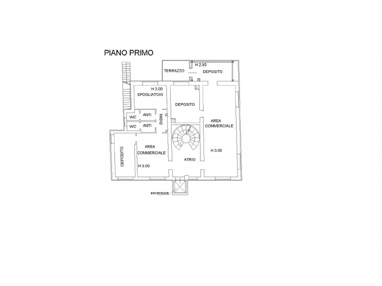 Centro commerciale in Via Manin, 31, 29010 Nibbiano Pc, Italia, Alta Val Tidone, {3} - Planimetria 1