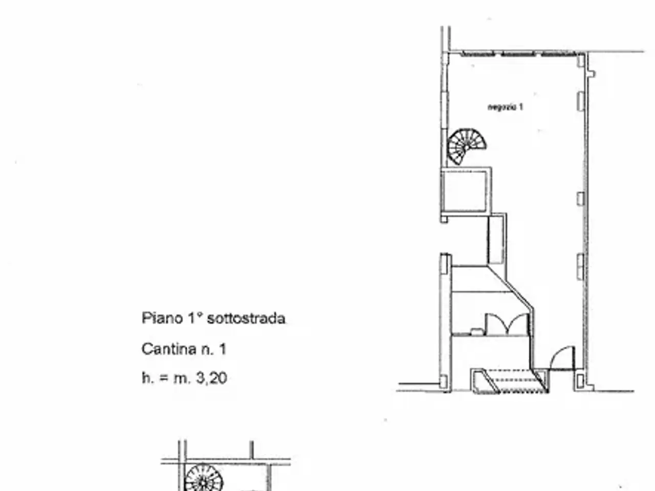 Negozio in Largo Ludovico Quaroni 36, Roma, {3} - Planimetria 1