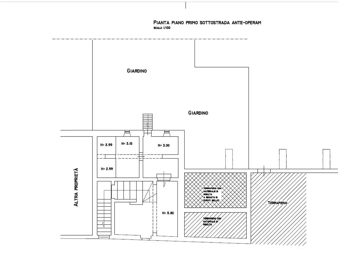 Magazzino in vendita, Via San Girolamo, Itri - Planimetria 1
