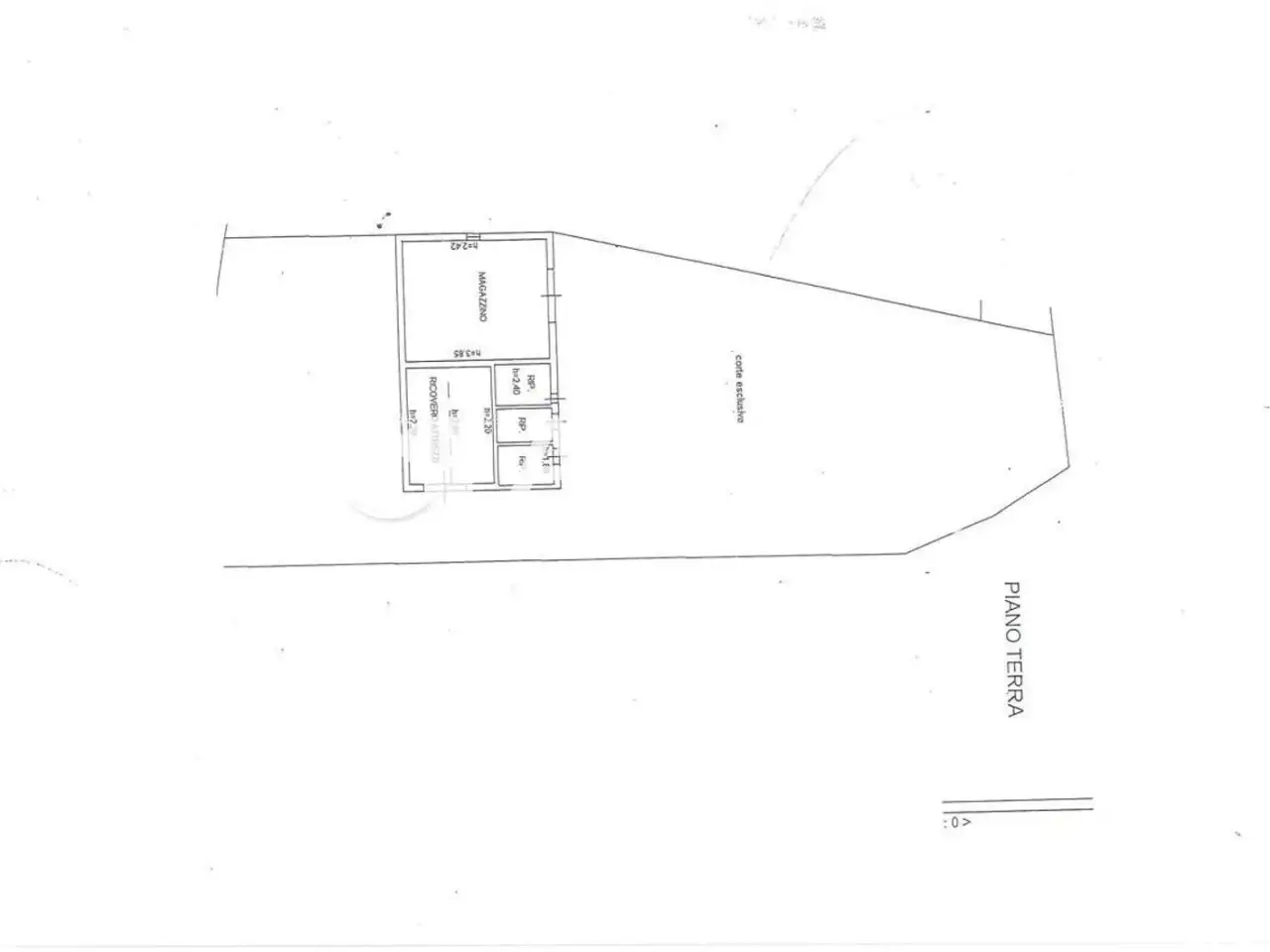 Magazzino in Via Santa del Colle , Jesi, {3} - Planimetria 1