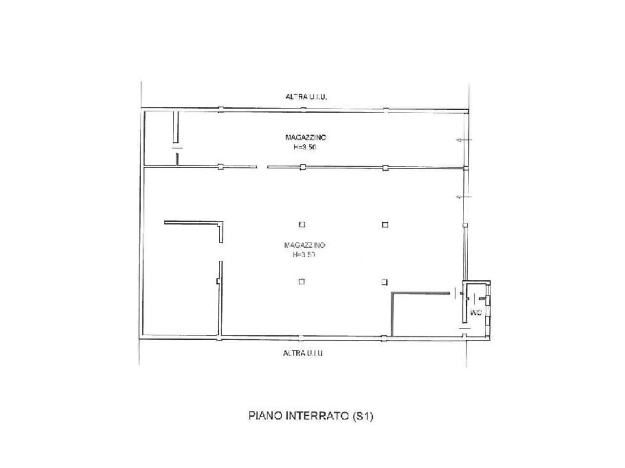 Capannone in Via Europa, Rovato, {3} - Planimetria 1