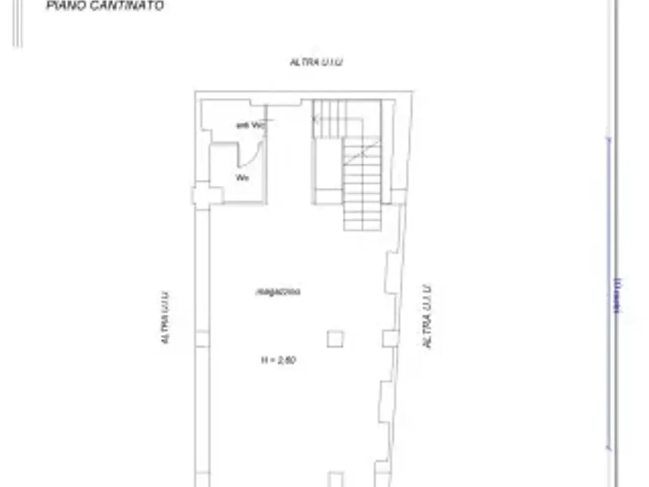 Negozio in Viale San Martino 141, Messina, {3} - Planimetria 1