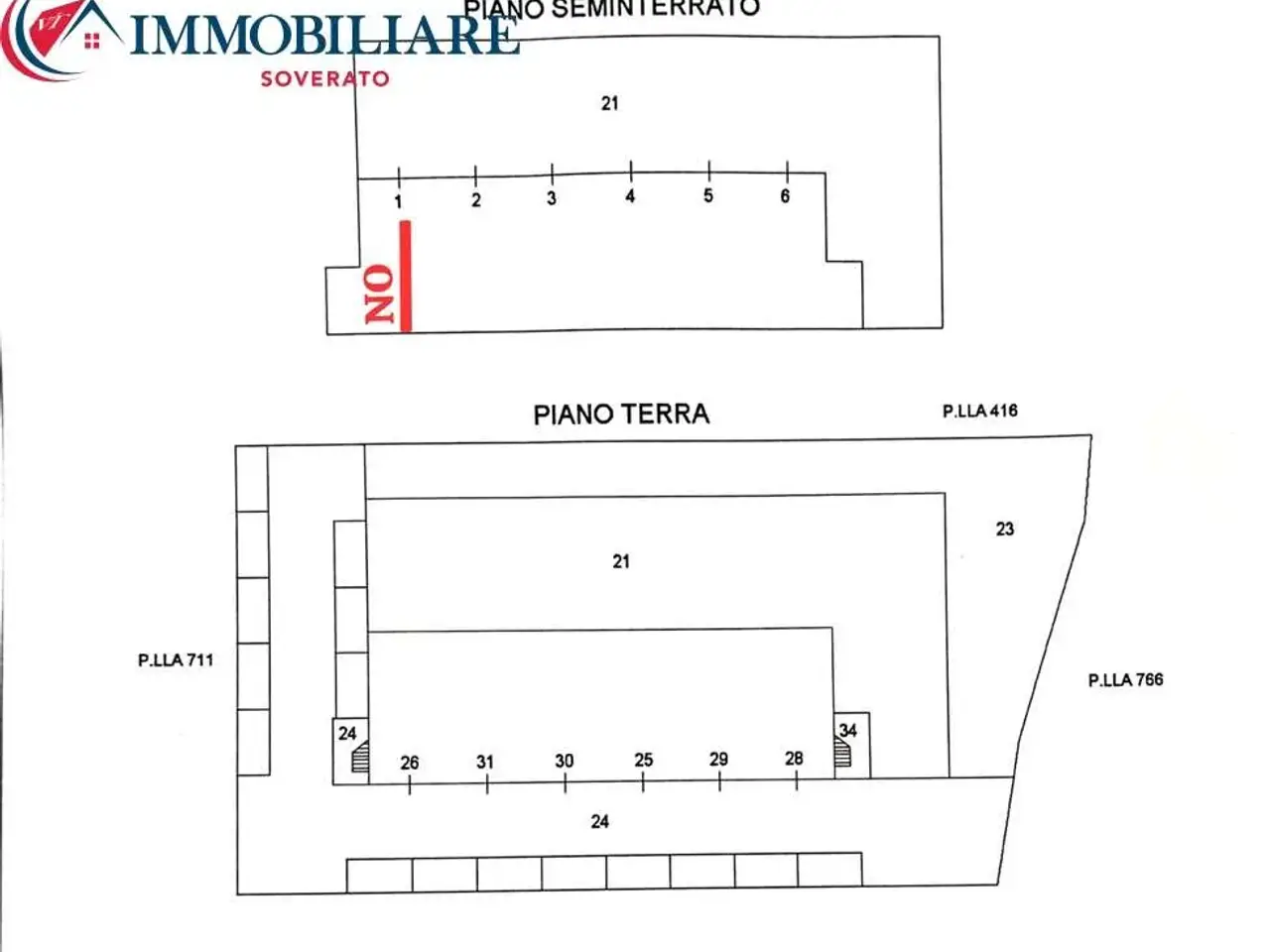 Magazzino in , Satriano, {3} - Planimetria 1