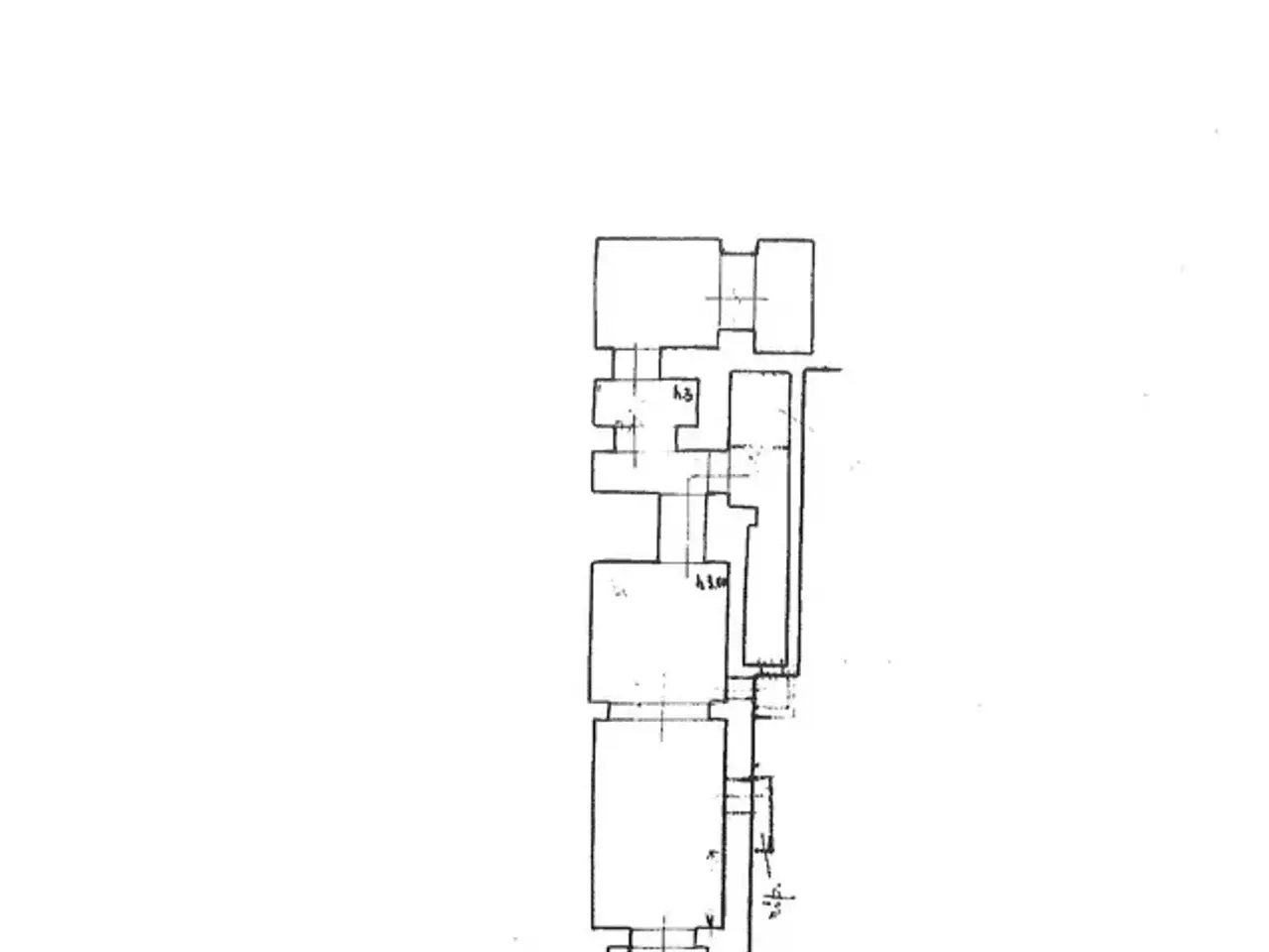 Laboratorio in Via Pedaggio Santa Chiara 123, Trani, {3} - Planimetria 1