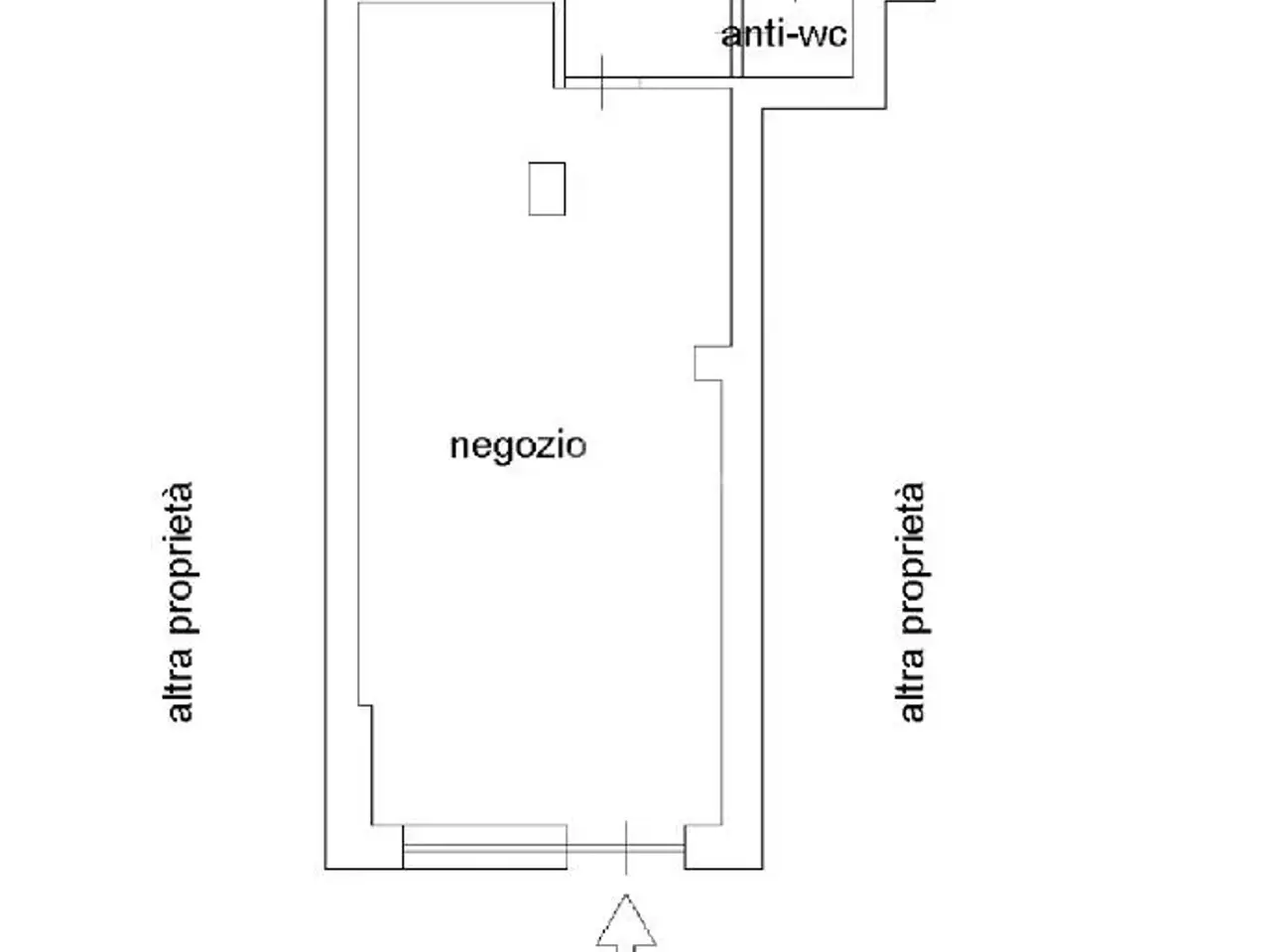 Negozio in Via Ugo De Carolis 96, Roma, {3} - Planimetria 1