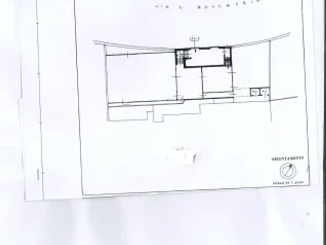 Negozio in Via Giovanni Boccaccio 1, Napoli, {3} - Planimetria 1