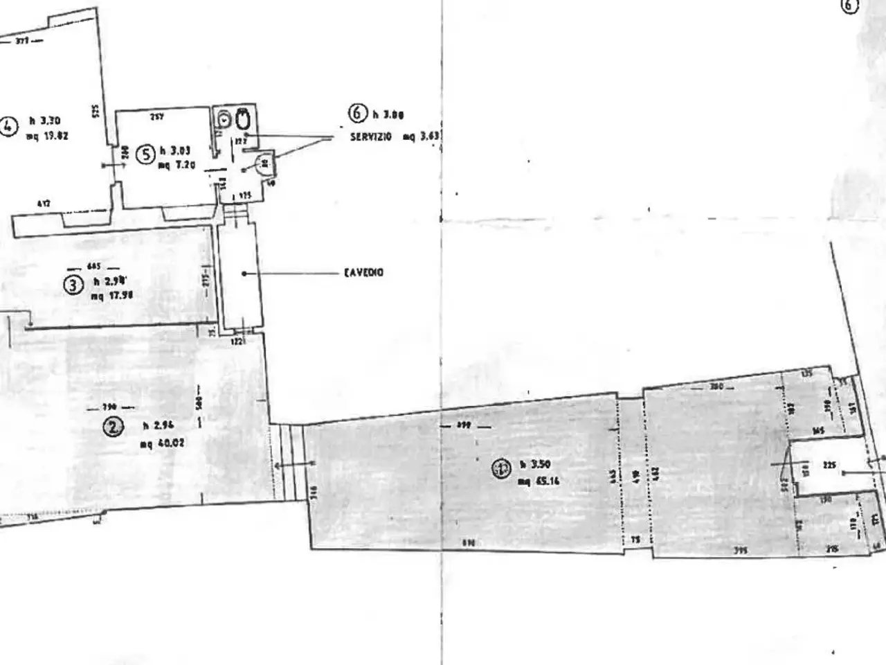 Negozio in Corso Garibaldi 1, Brescia, {3} - Planimetria 1