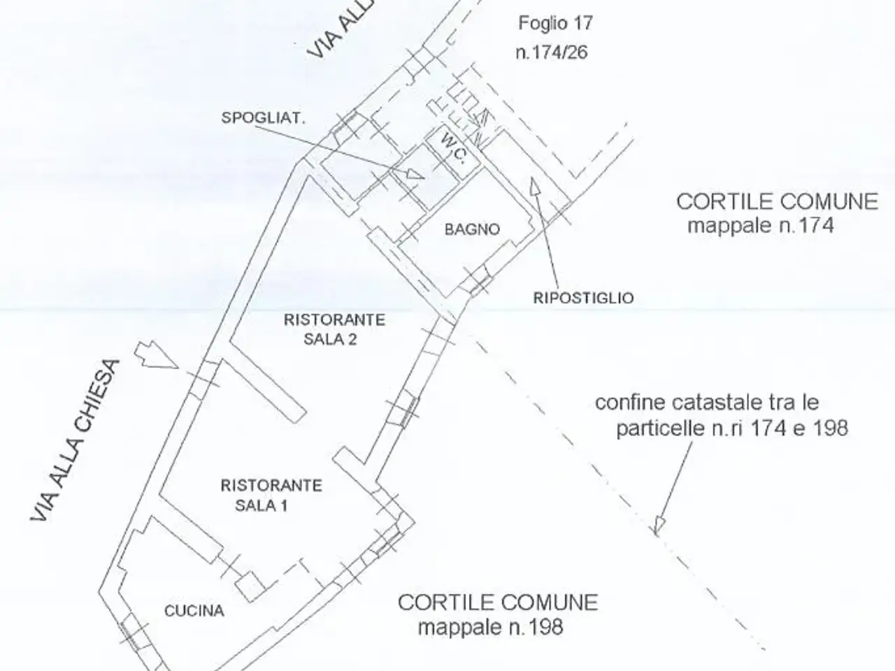 Palazzina commerciale in Piazza San Michele 1, Rosta, {3} - Planimetria 1