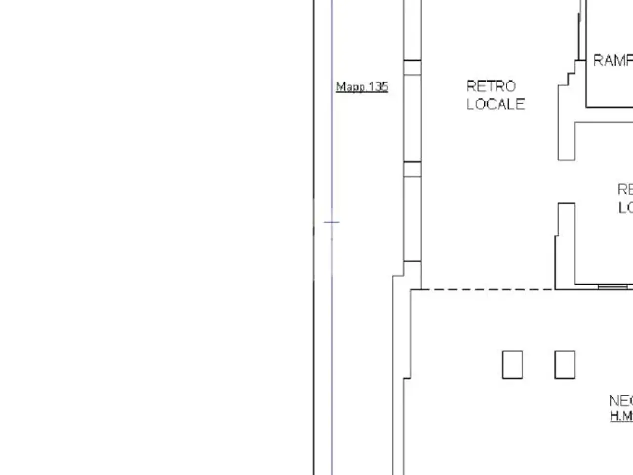Negozio in Via Bra 5, Cervere, {3} - Planimetria 1
