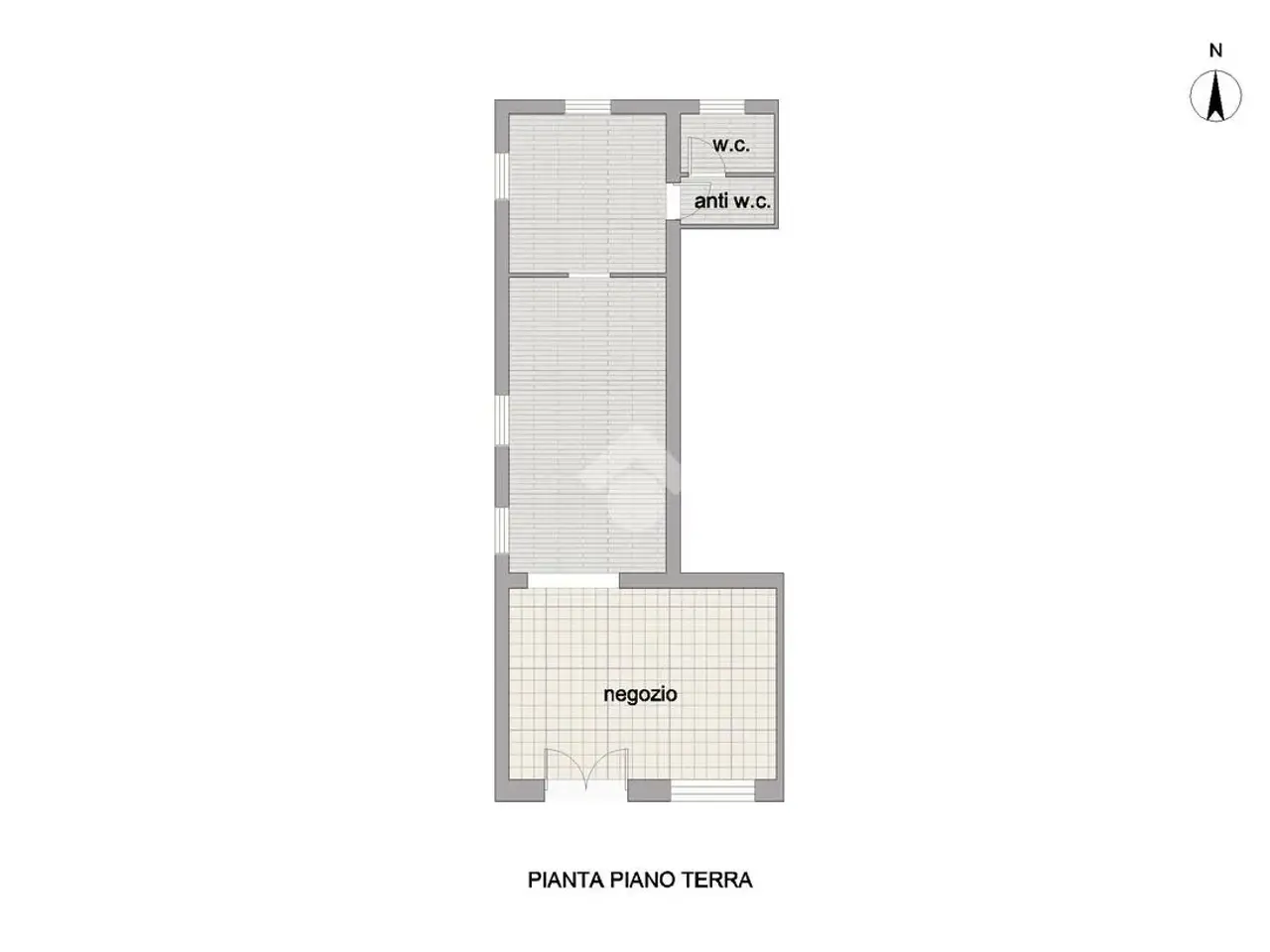 Negozio in Corso Adriatico 12, Sant'Egidio Alla Vibrata, {3} - Planimetria 1