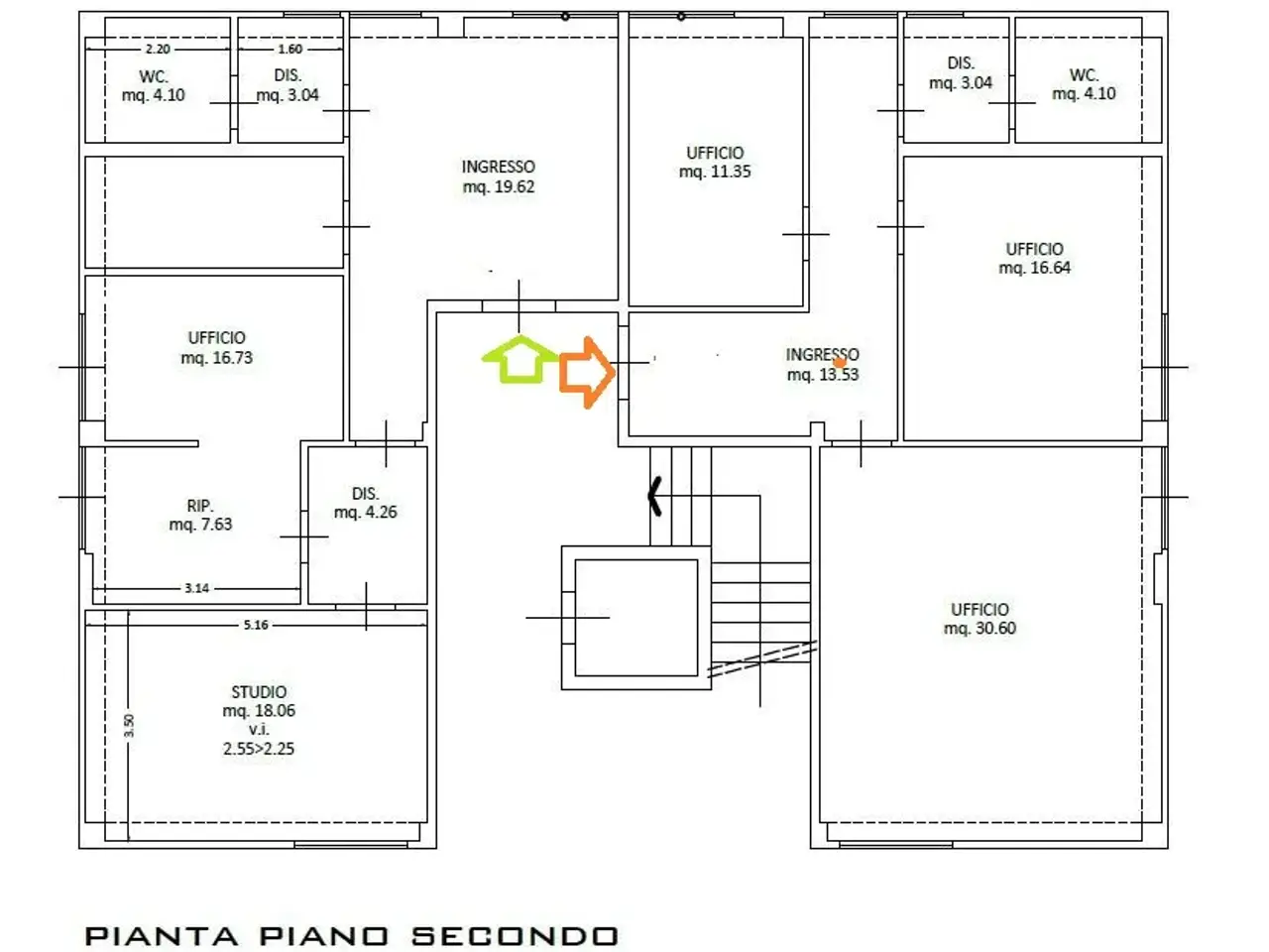 Ufficio in , Lucca, {3} - Planimetria 1