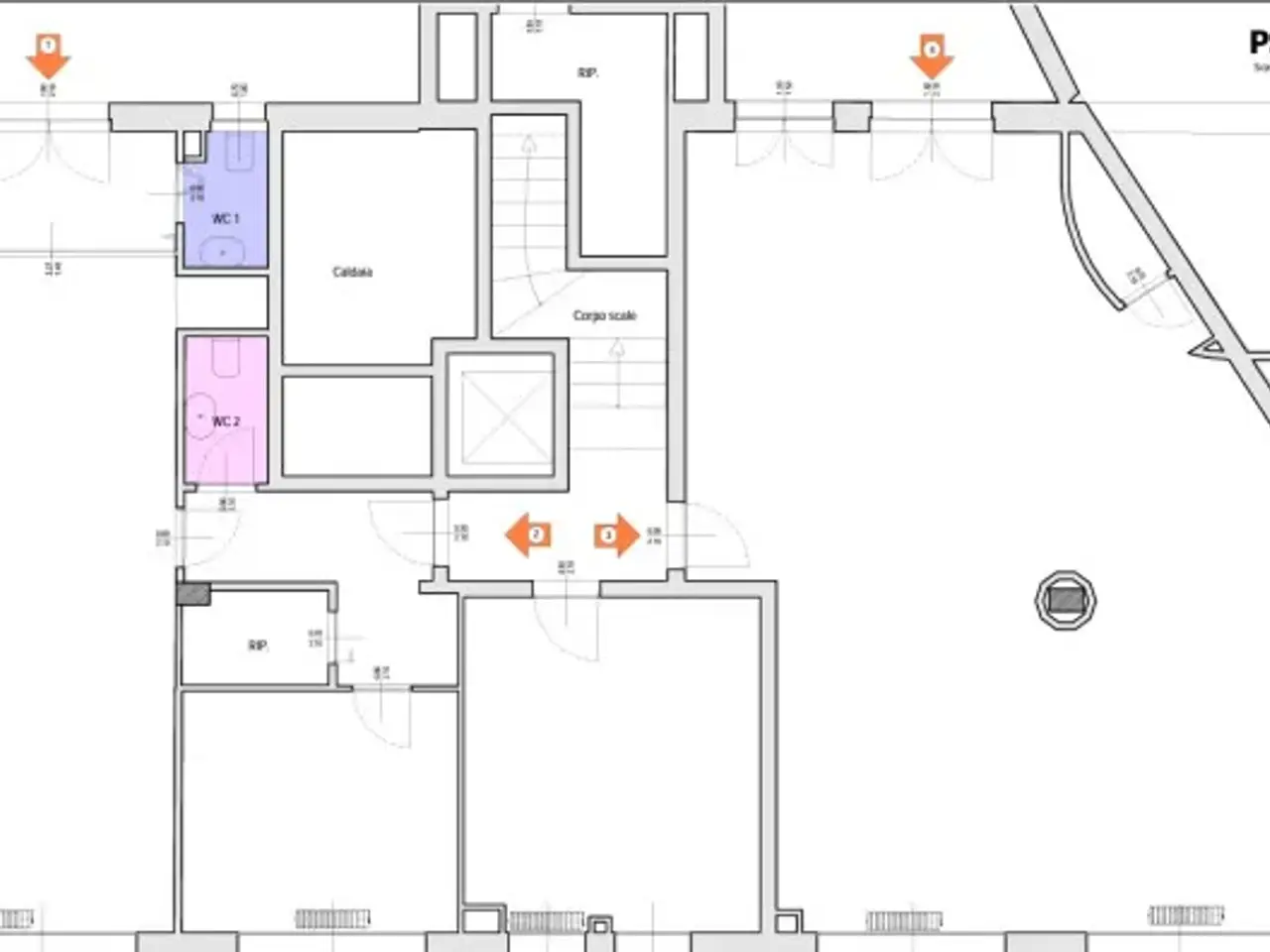 Magazzino in Via Novara 157, Milano, {3} - Planimetria 1
