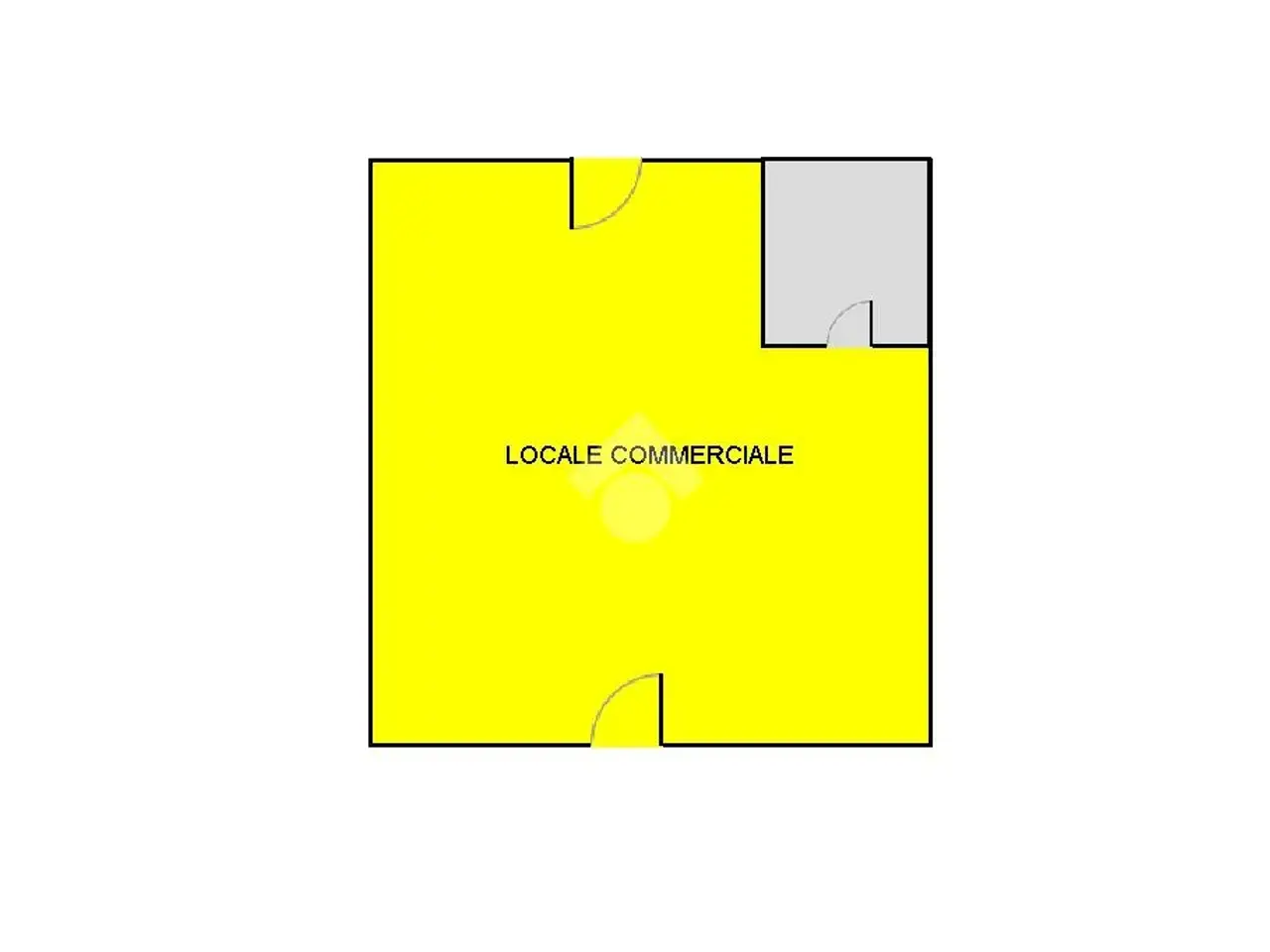 Negozio in Via Giuseppe Pavoncelli 1, Cerignola, {3} - Planimetria 1