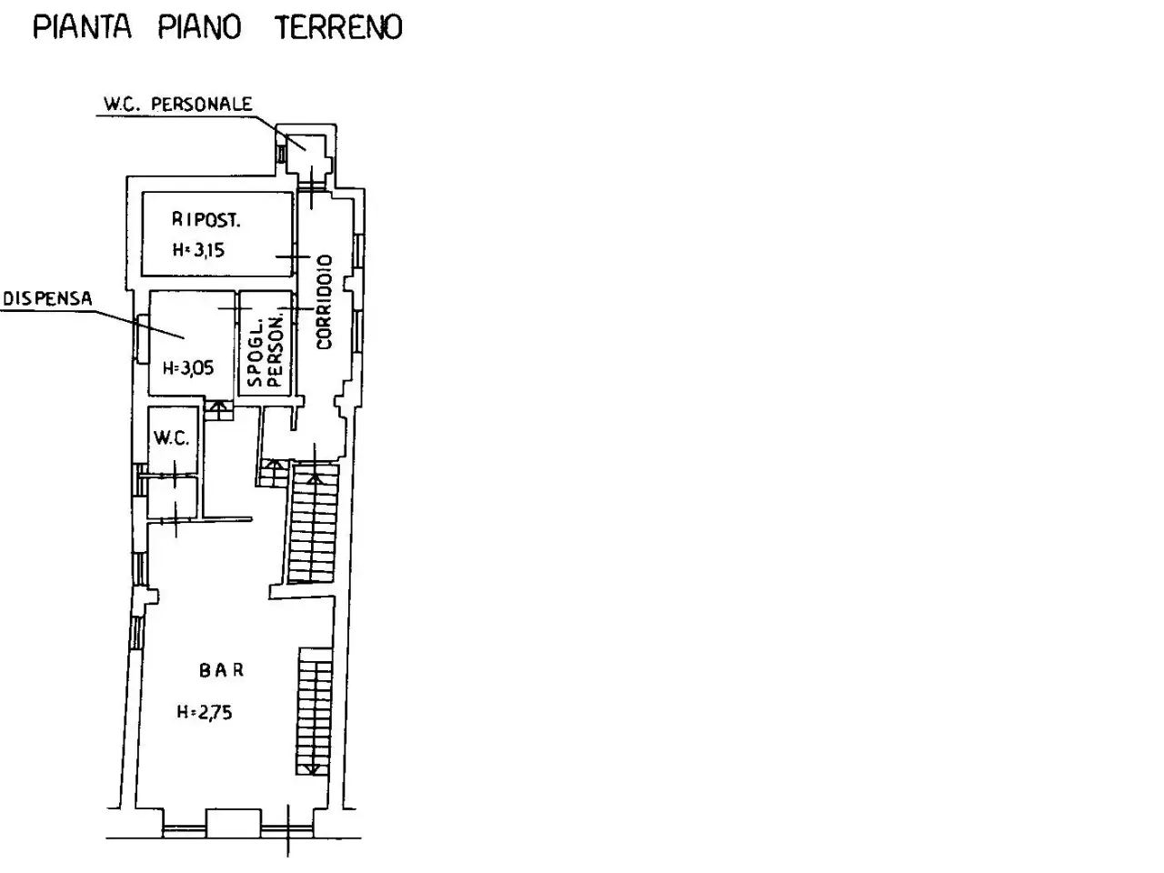Negozio in Piazza della Concordia 2, Mondovi', {3} - Planimetria 1