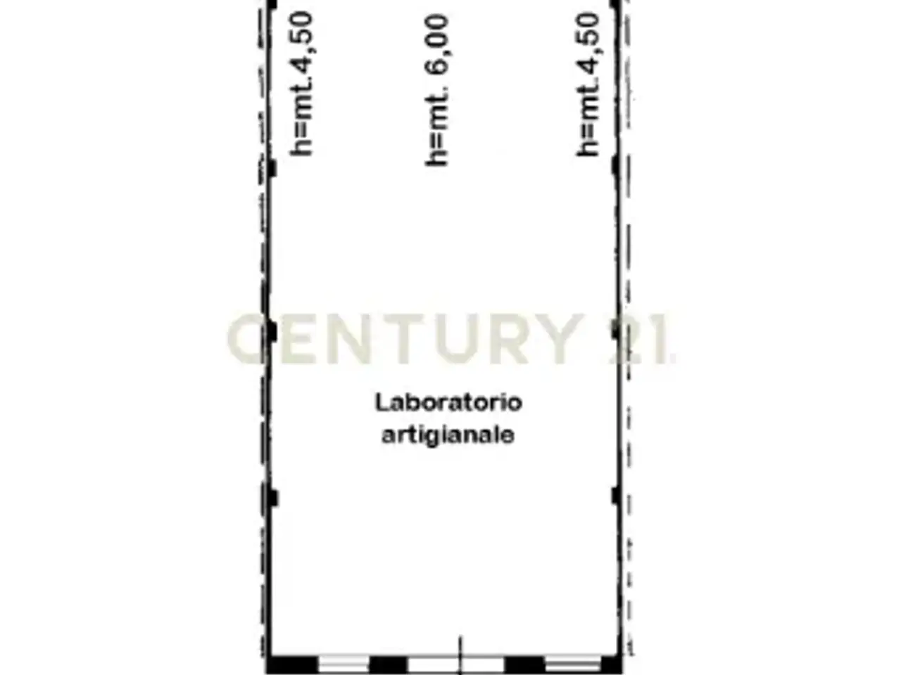 Laboratorio in Via delle Terme 31, Misterbianco, {3} - Planimetria 1