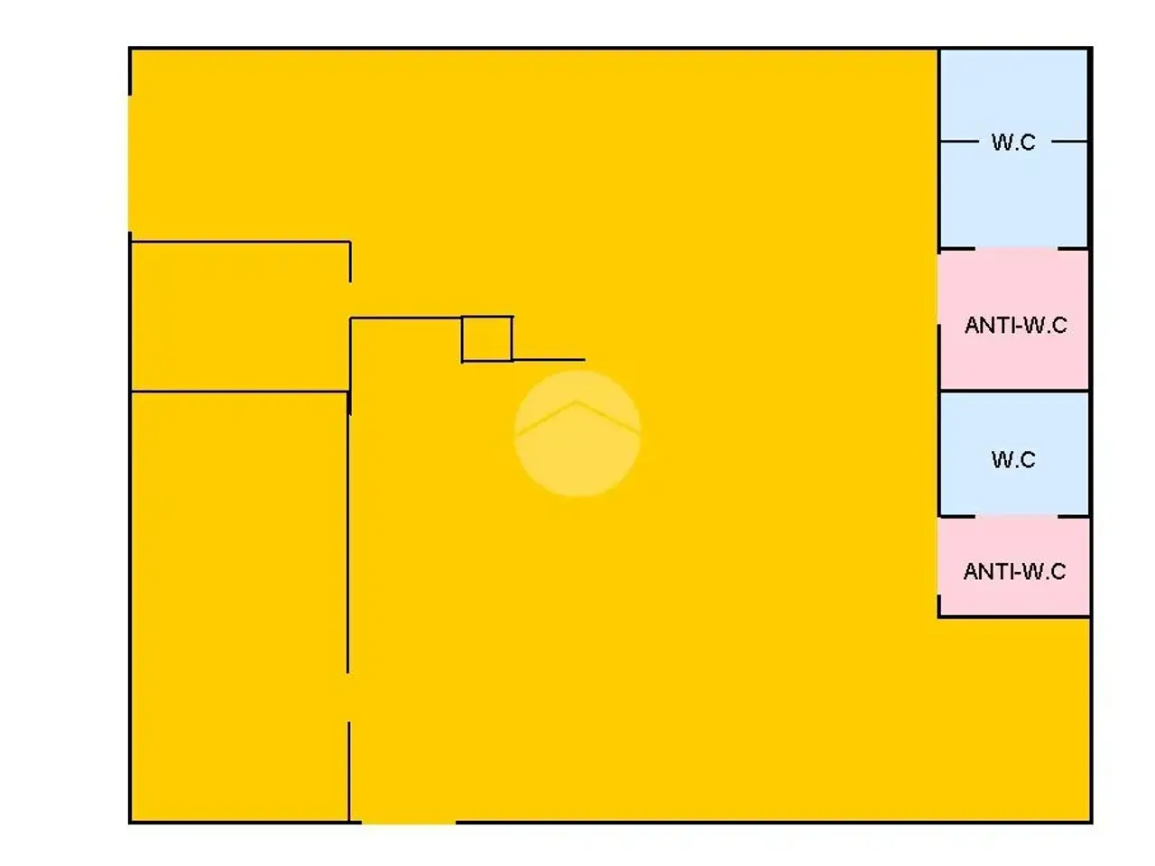 Negozio in Via Marino Cristoforo 37, Napoli, {3} - Planimetria 1