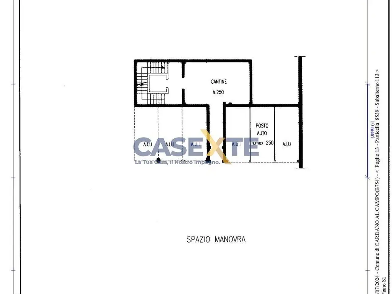 Trilocale in Via Alessandro Volta 18, Cardano Al Campo - Planimetria 1