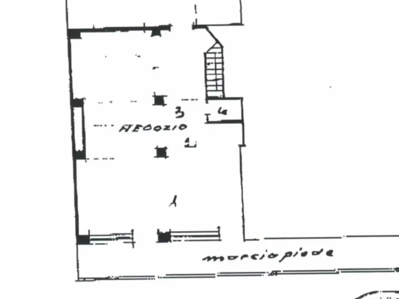 Ufficio in Via Scrovegni, Padova, {3} - Planimetria 1