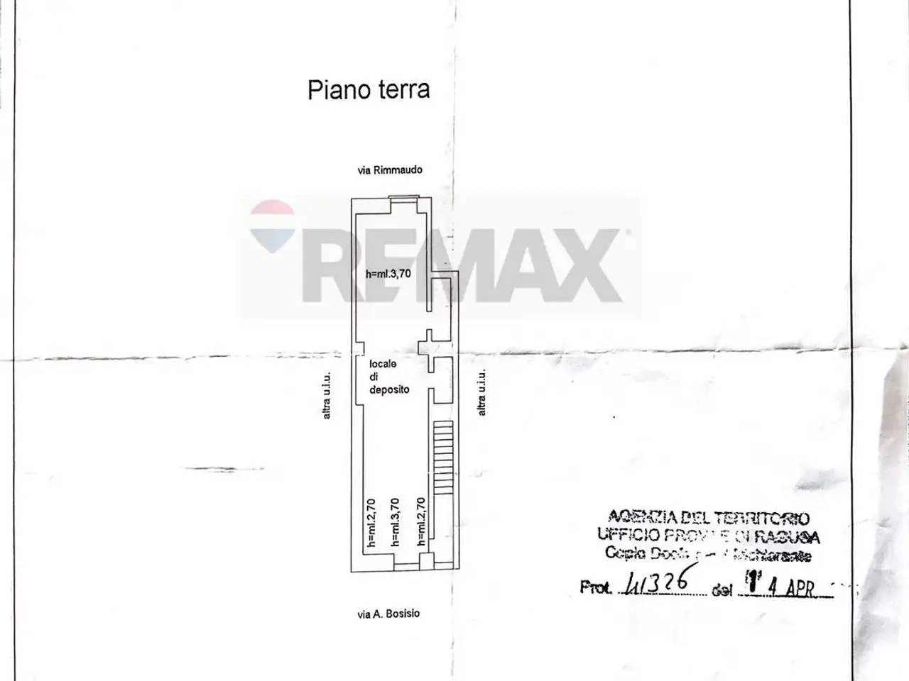 Magazzino in , Ragusa, {3} - Planimetria 1