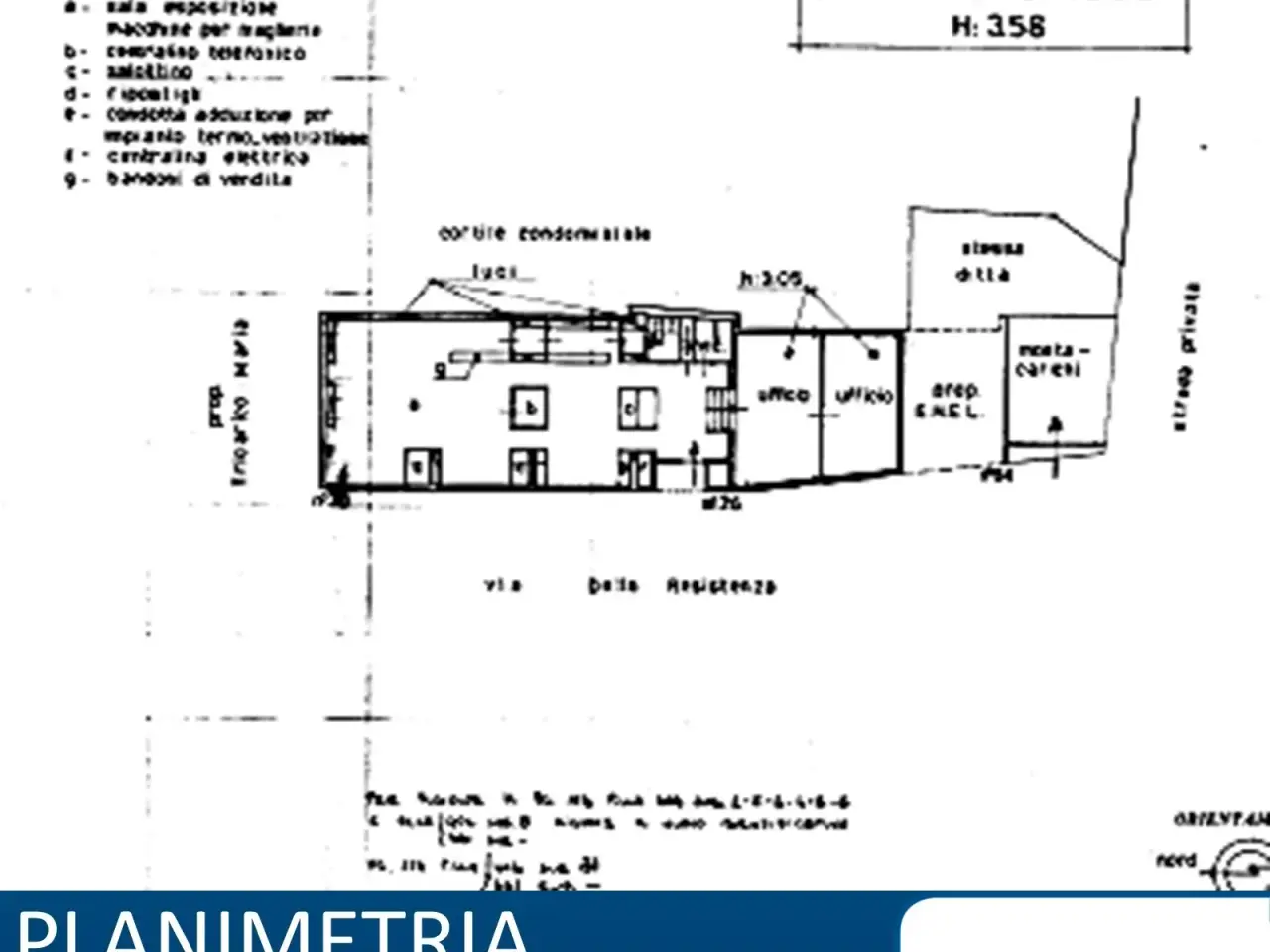 Negozio in Via della Resistenza 76, Bari, {3} - Planimetria 1