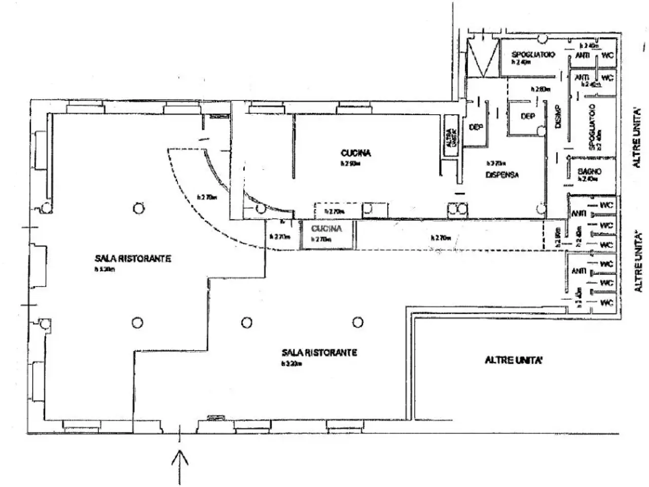 Negozio in Via Vecchia Ferriera 55, Vicenza, {3} - Planimetria 1