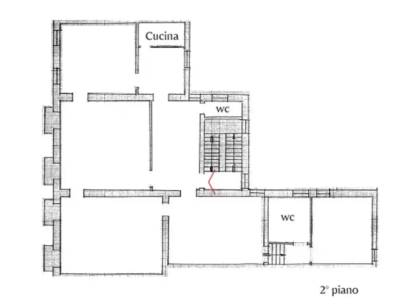 Ufficio in Campo San Simeon Piccolo, Venezia, {3} - Planimetria 1
