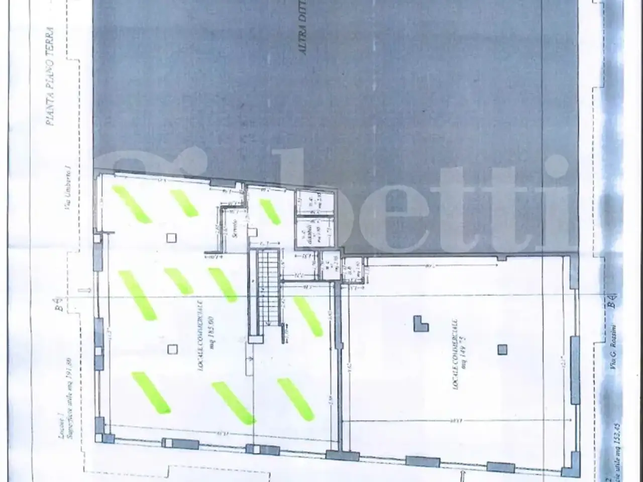 Negozio in Via Umberto I, Tricase, {3} - Planimetria 1