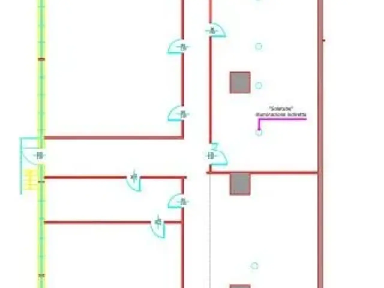 Ufficio in , Milano, {3} - Planimetria 1