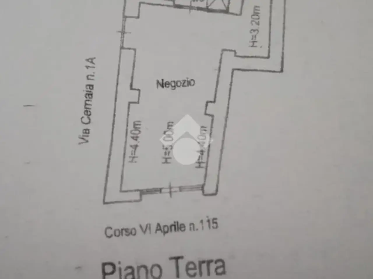 Negozio in Corso VI Aprile 115, Alcamo, {3} - Planimetria 1