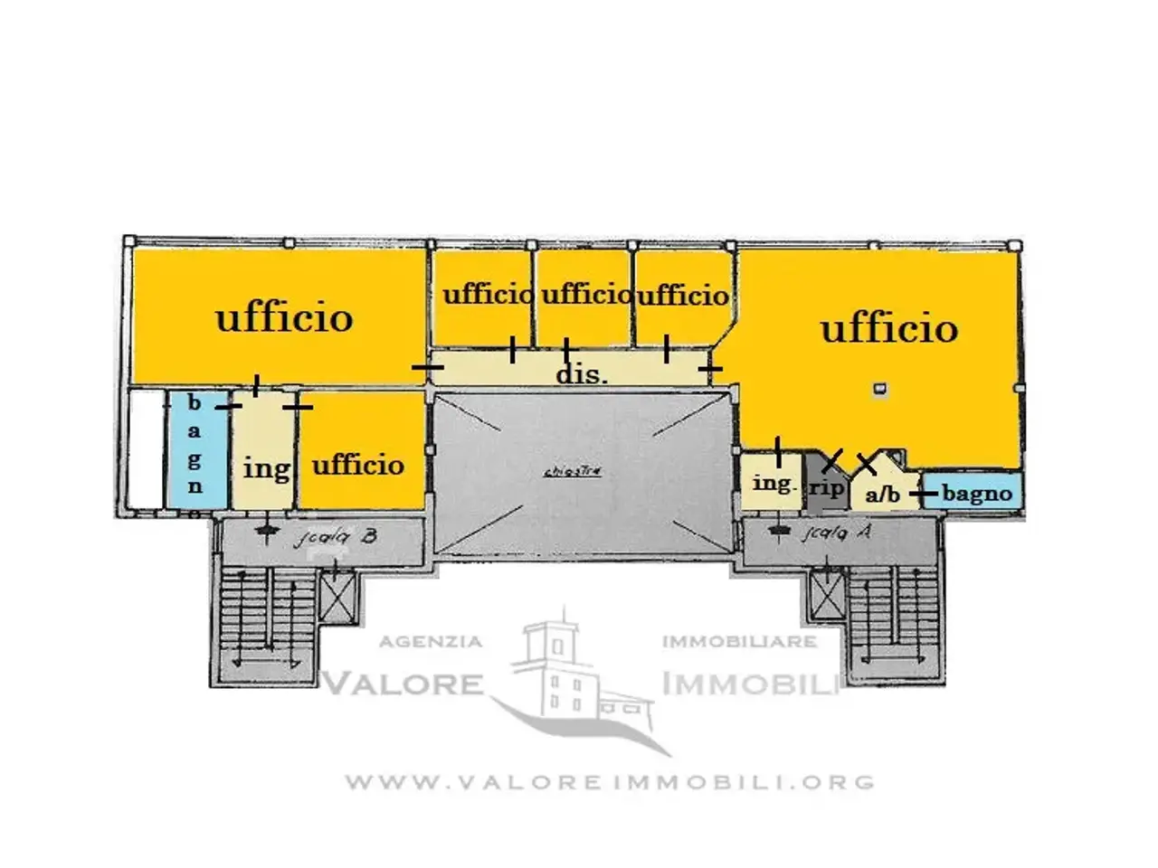 Ufficio in Via Grande 188, Livorno, {3} - Planimetria 1