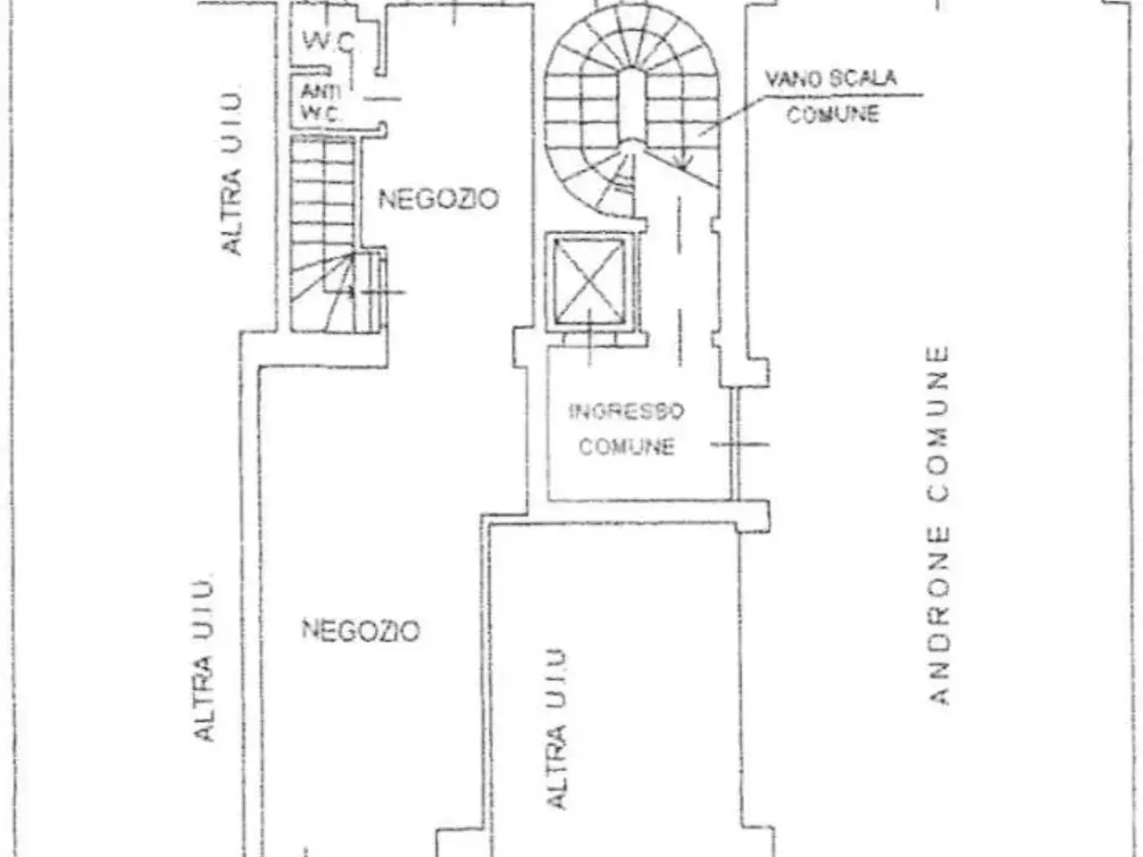 Negozio in Via Giuseppe Ripamonti 195, Milano, {3} - Planimetria 1