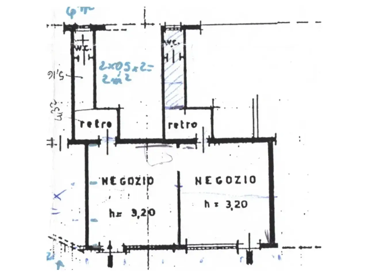 Negozio in Via San Marco, 135, Padova, {3} - Planimetria 1