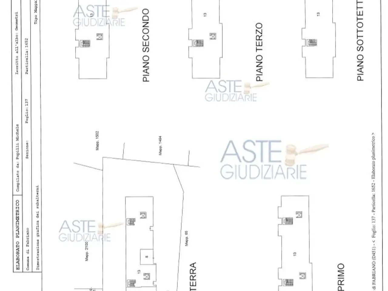 Ufficio in Via Filippo Turati, 51a, 60044 Fabriano An, Italia 51a, Fabriano, {3} - Planimetria 1