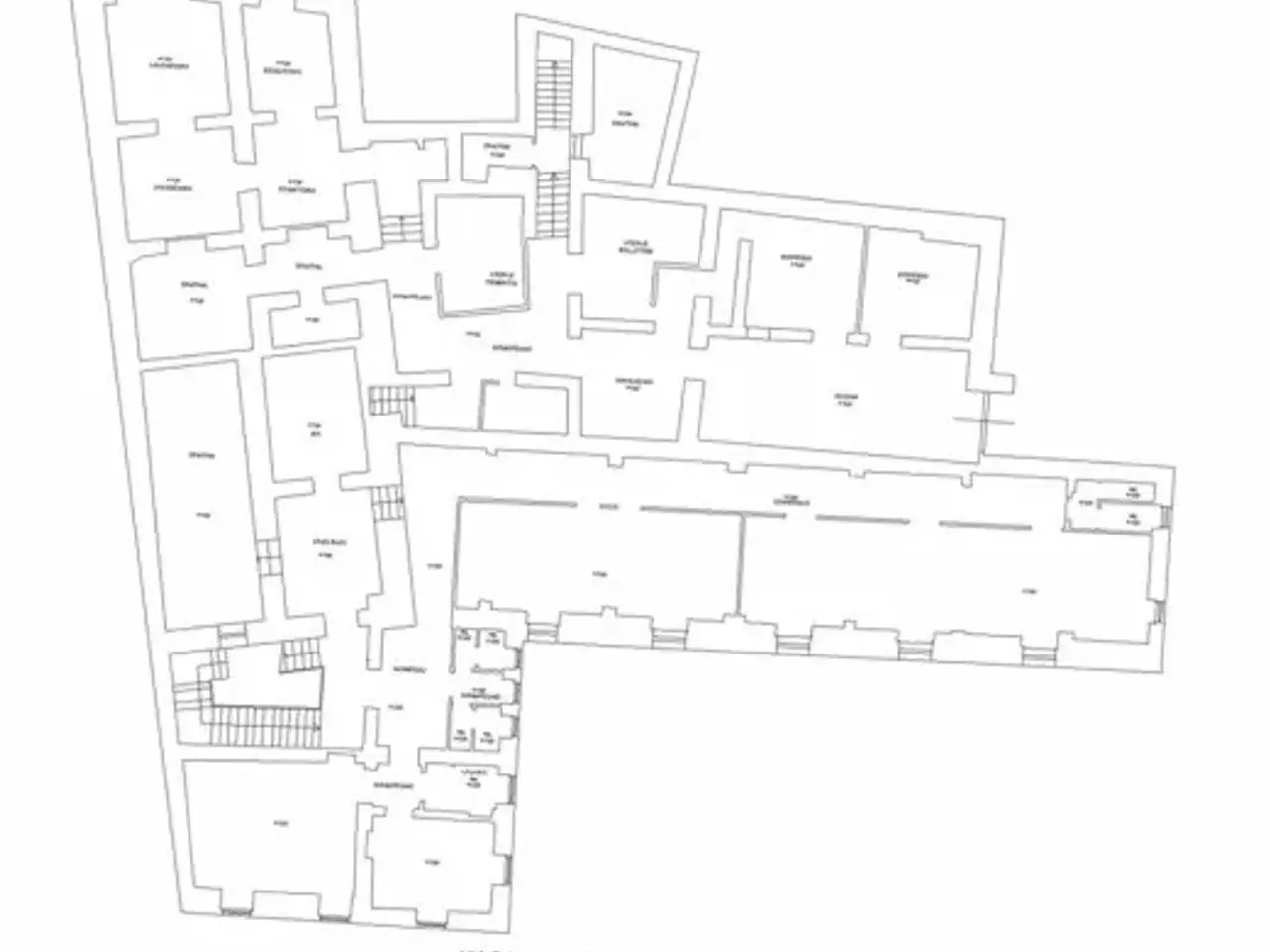 Albergo in Via Traspontino 1, Ragusa, {3} - Planimetria 1