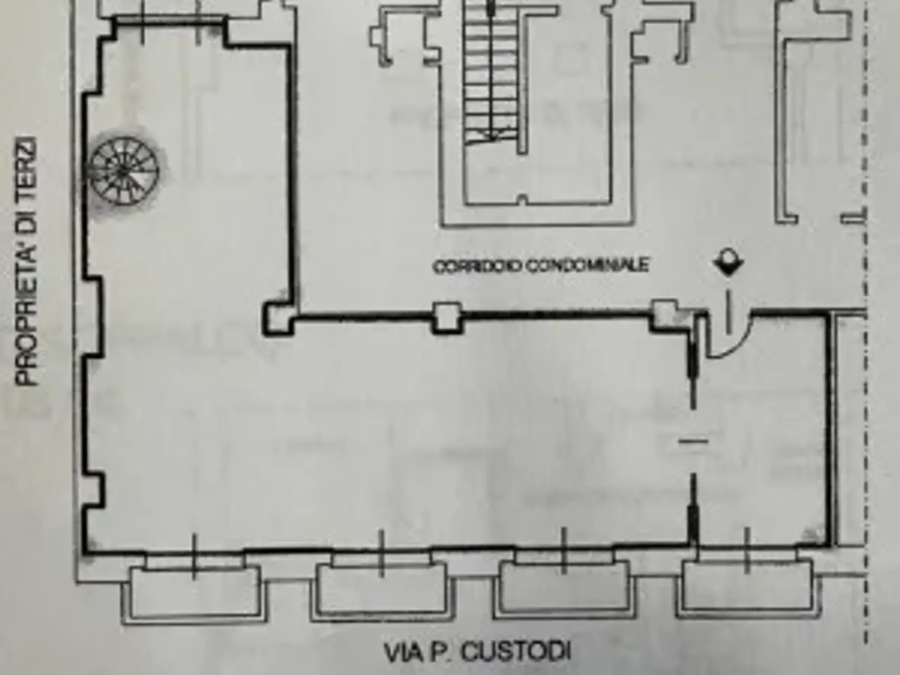 Ufficio in Viale col di Lana 2, Milano, {3} - Planimetria 1