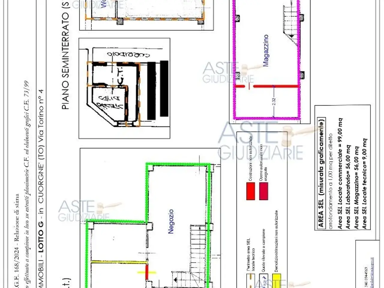 Negozio in Via Torino, 4, 10082 Cuorgnè To, Italia 4, Cuorgne', {3} - Planimetria 1