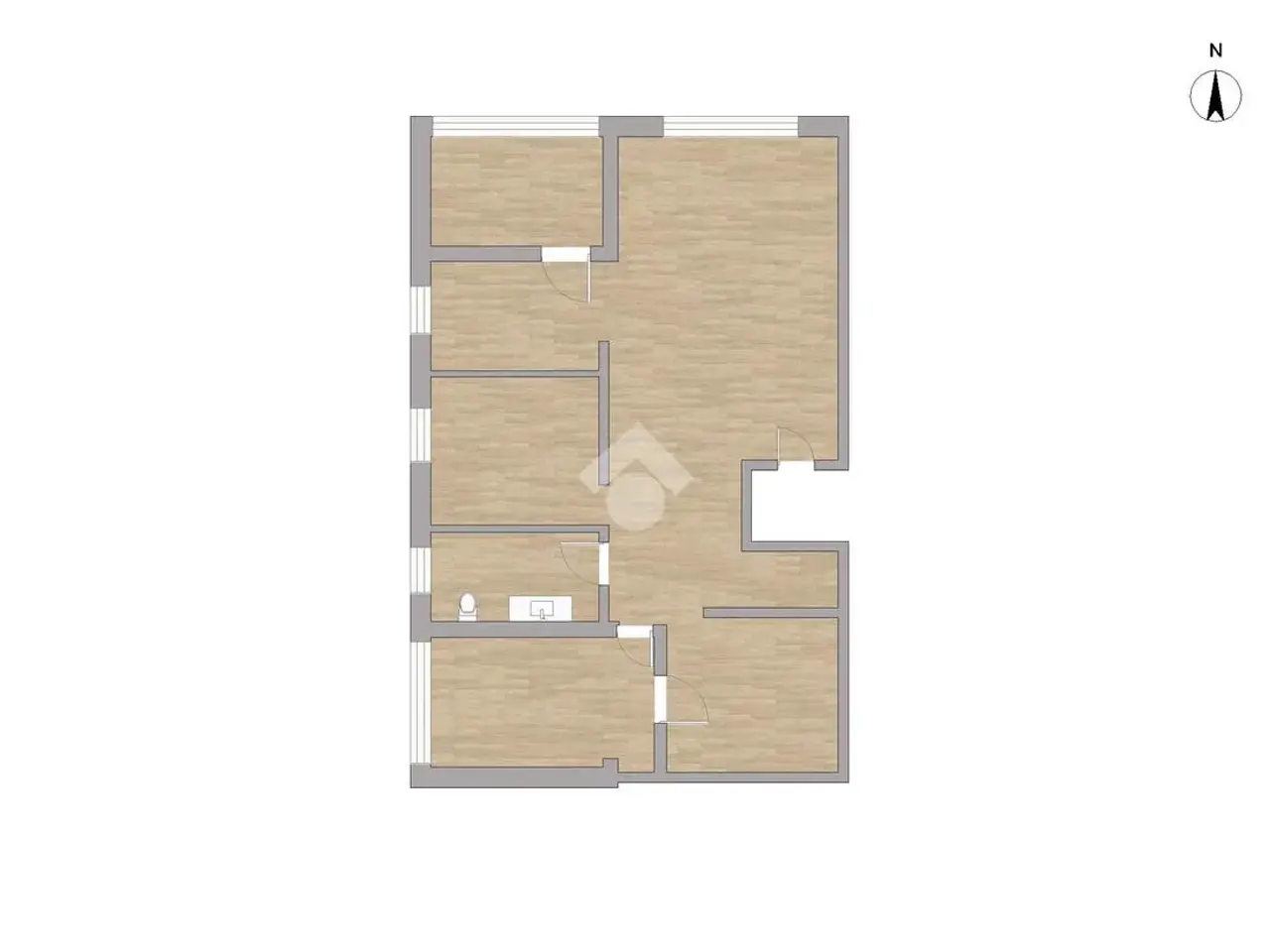 Ufficio in Via Tutto Ghedi 23, Ghedi, {3} - Planimetria 1
