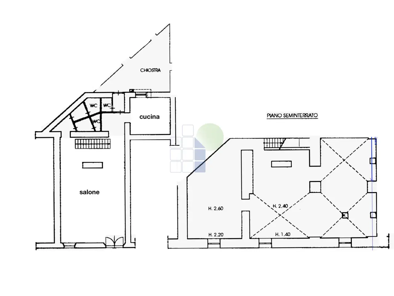 Palazzina commerciale in Scali del Pesce 11, Livorno, {3} - Planimetria 1