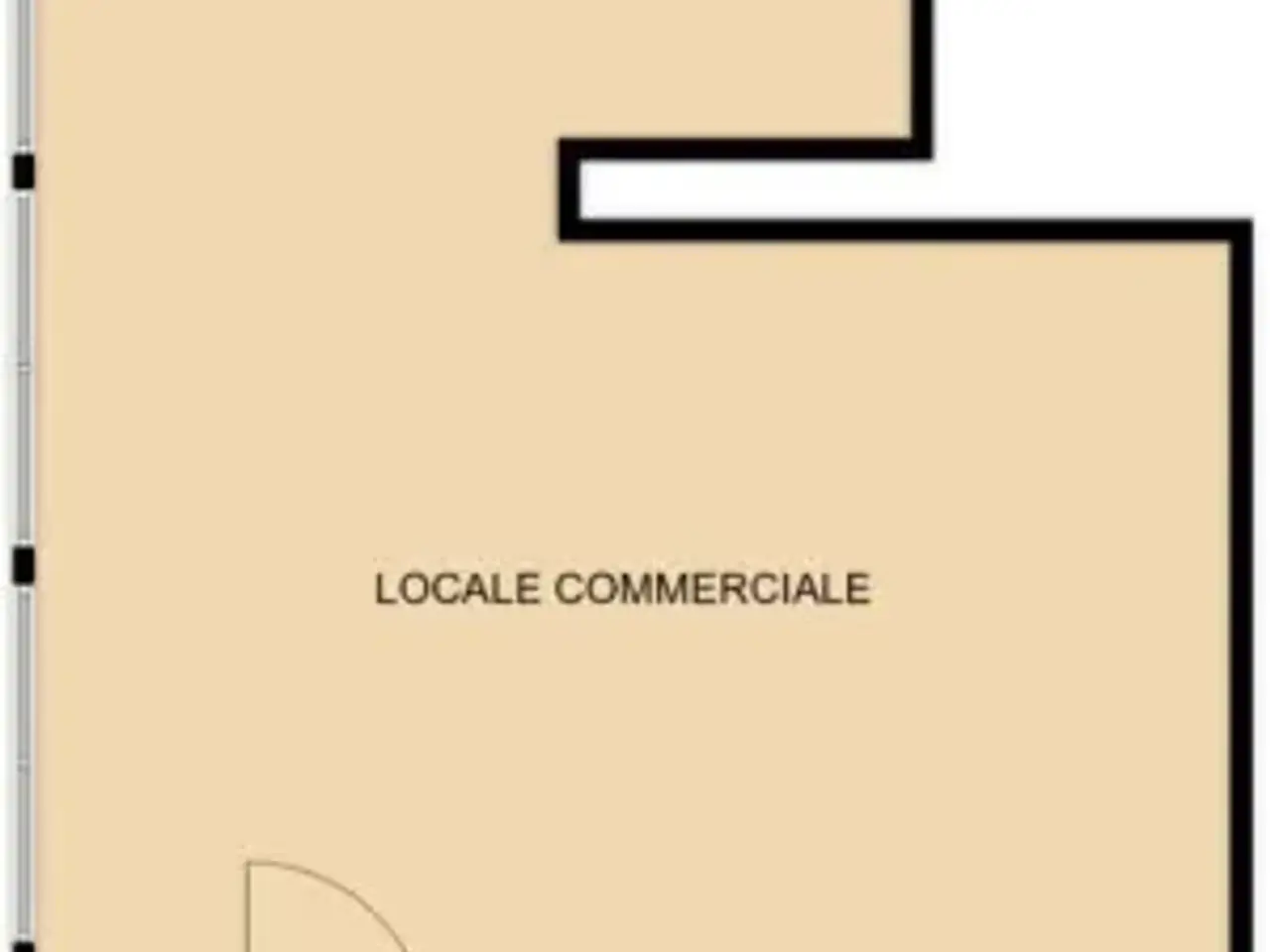 Negozio in Via della Madonnina 7, Trieste, {3} - Planimetria 1