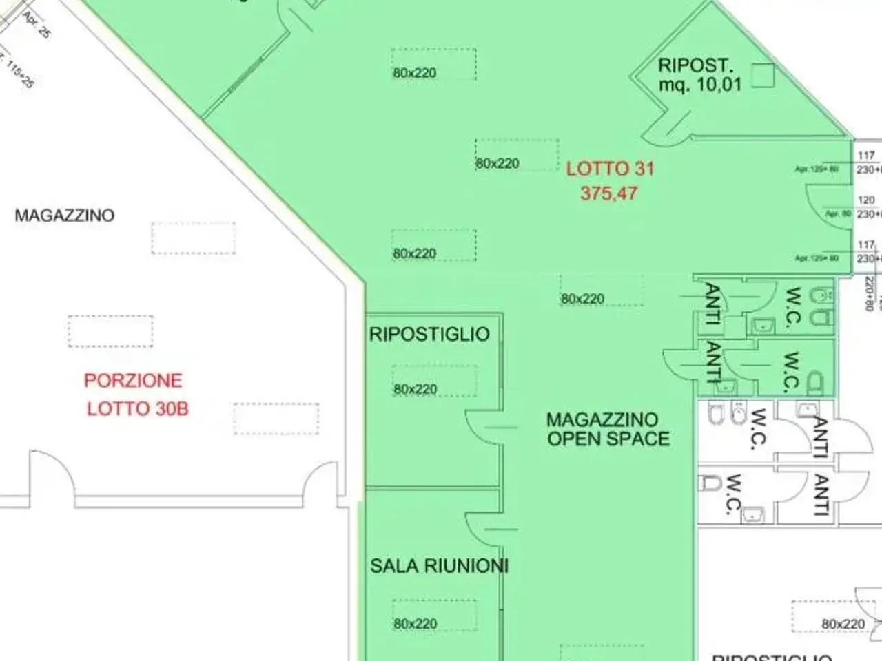 Magazzino in , Modena, {3} - Foto 1