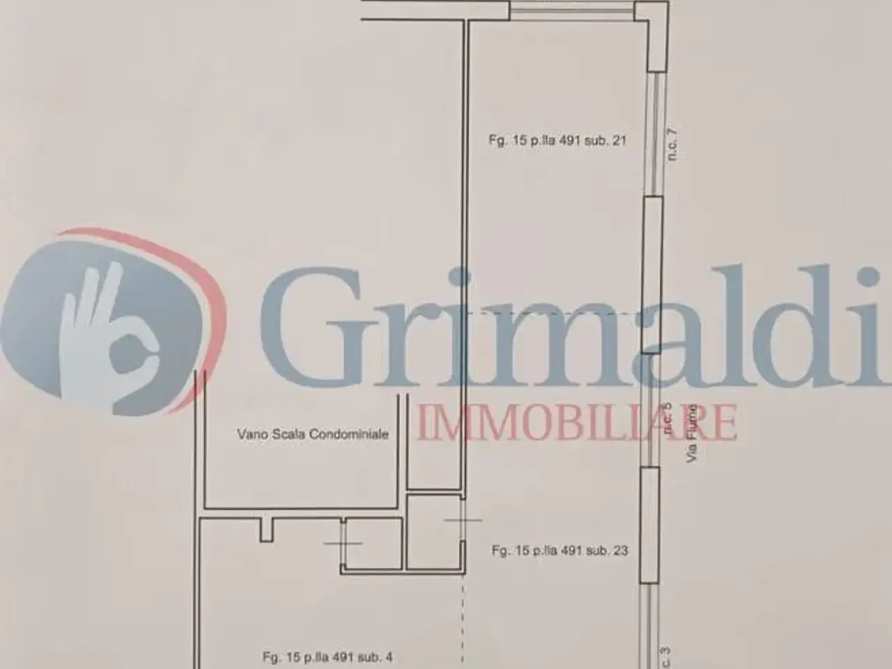 Negozio in Corso Vittorio Emanuele 113, Trani, {3} - Planimetria 1