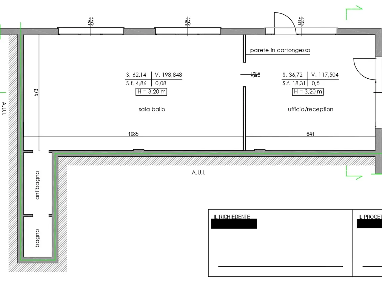Negozio in , Torri Di Quartesolo, {3} - Planimetria 1