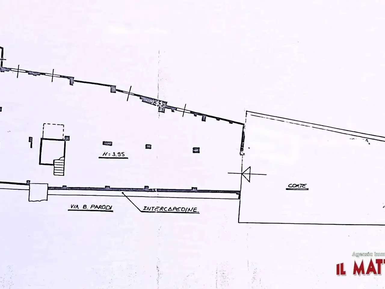 Magazzino in Via Bartolomeo Parodi, Ceranesi, {3} - Planimetria 1
