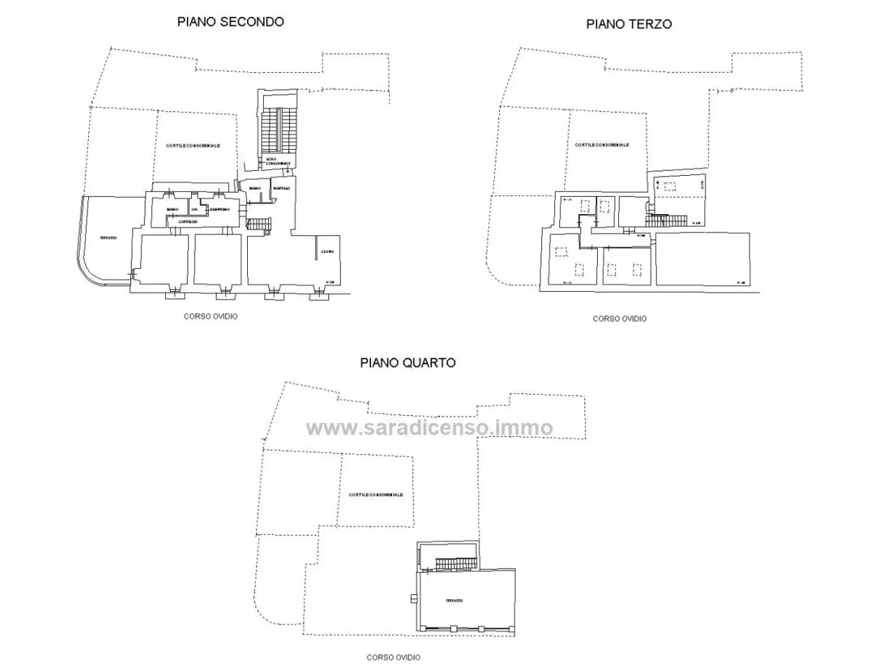 Attico in vendita, Corso Ovidio S.N.C., Sulmona - Planimetria 1