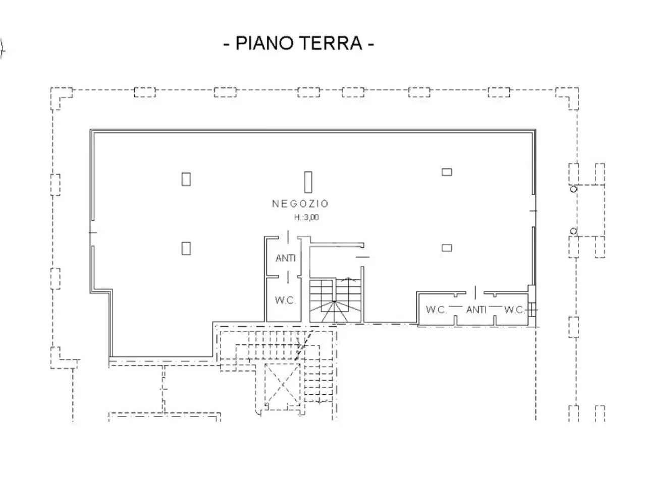 Negozio in Via Vallada 42, Porcia, {3} - Planimetria 1