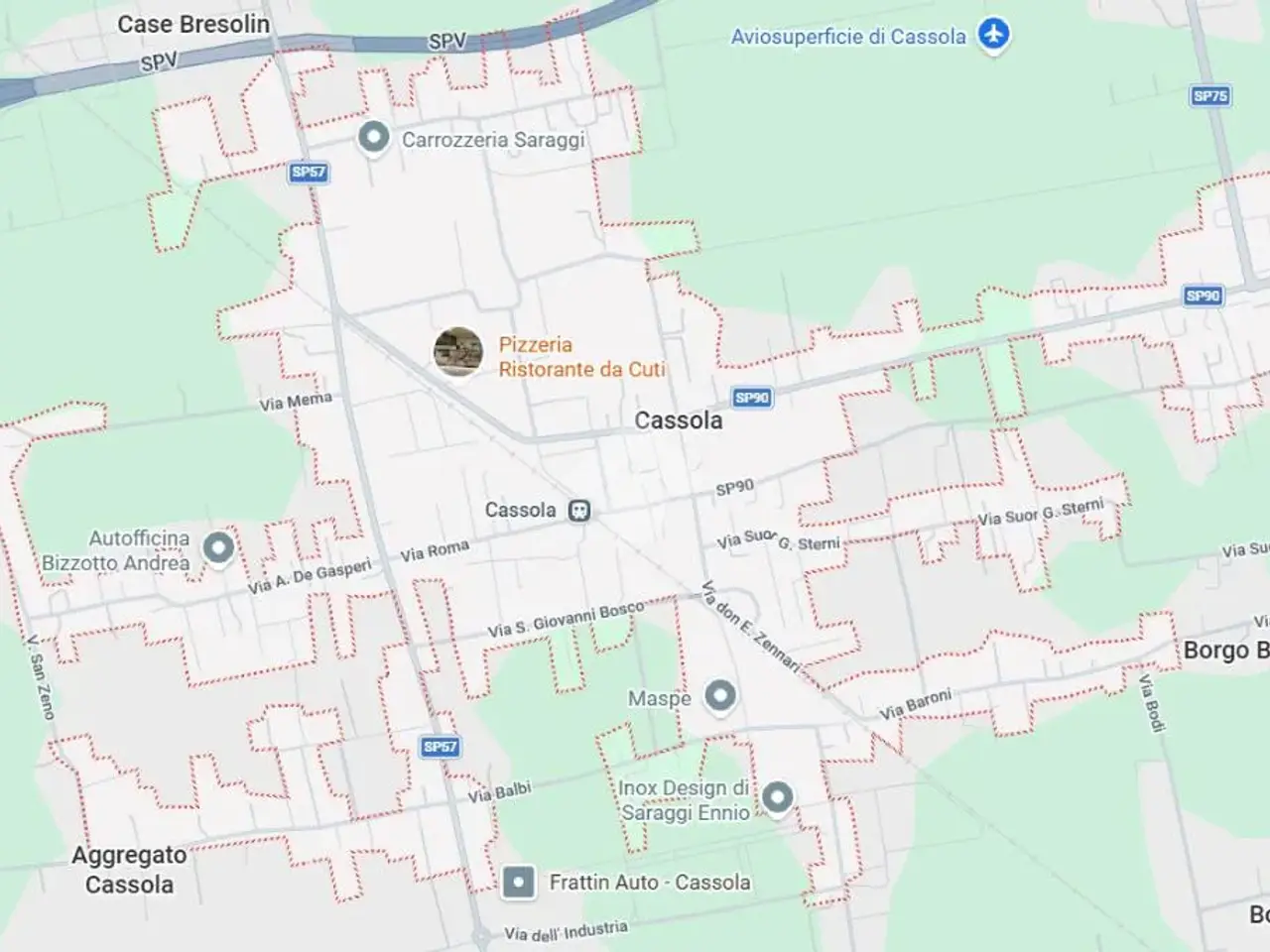 Capannone in Via De Gasperi 58, Cassola, {3} - Planimetria 1